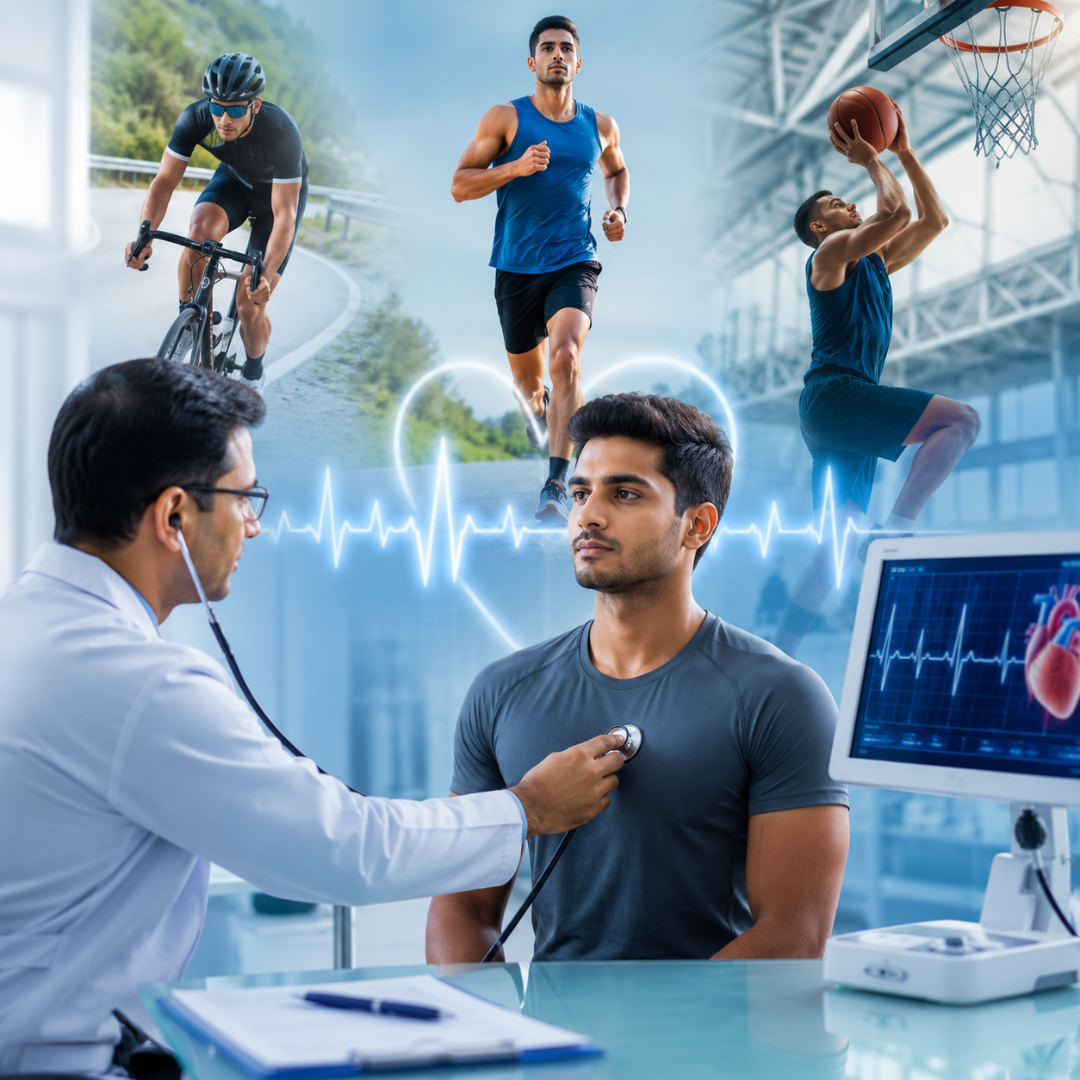 Sports Cardiology: Athlete Heart Check-Up